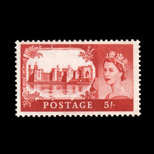 GREAT BRITAIN 1959 5/- CASTLE MNH