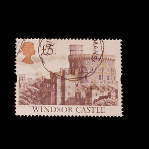 GREAT BRITAIN 1992 5 POUND CASTLE  FU