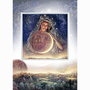 MAGNETIC INSPIRATIONS GREETING CARD Moon Goddess