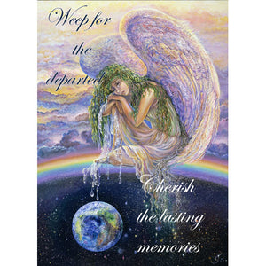 GREETING CARD Weep for the World