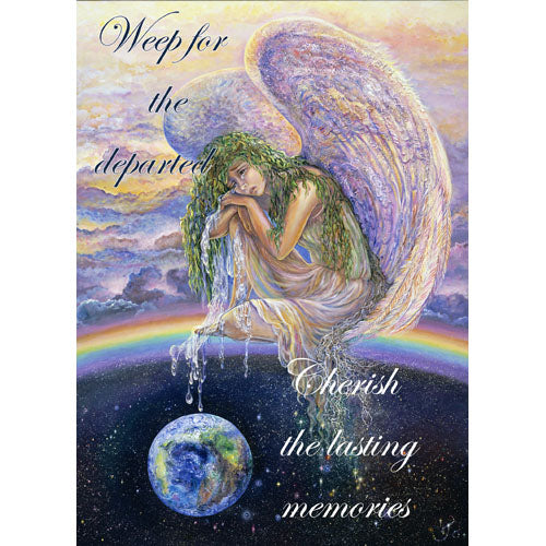 GREETING CARD Weep for the World