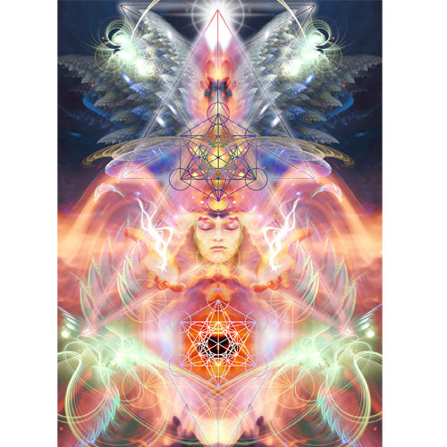 GREETING CARD Sacred Geometry