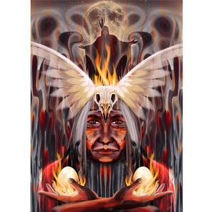 GREETING CARD Return of the Medicine Man