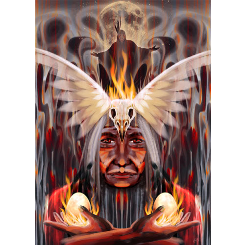 GREETING CARD Return of the Medicine Man