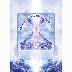 MAGNETIC INSPIRATIONS GREETING CARD Midnight Meditation
