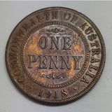 Australian pre-decimal 1918 Penny