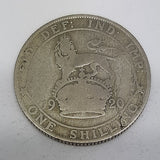 1920 GREAT BRITAIN 1 SHILLING SILVER GEORGE V