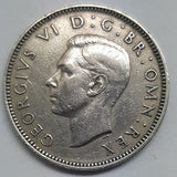 1948 GREAT BRITAIN 1 SHILLING SILVER GEORGE VI