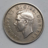 1950 GREAT BRITAIN 1 SHILLING SILVER GEORGE VI