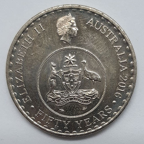 2016 20c Australian coin Decimal Currency Changeover