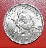 1965 NEW ZEALAND QE11 ONE SHILLING