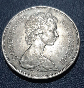 1970 GREAT BRITAIN QE11 10 NEW PENCE