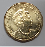 2022 1 dollar Australian coin The Great Aussie Coin Hunt 3 'F'