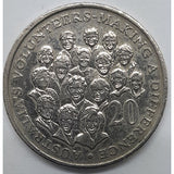 2003 20c Australian coin Volunteers