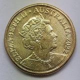 2022 1 dollar Australian coin Australovenator