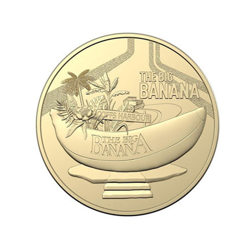 2023 1 dollar Australian coin Aussie Big Things Big Banana