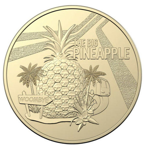 2023 1 dollar Australian coin Aussie Big Things Big Pineapple