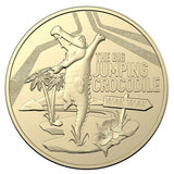 2023 1 dollar Australian coin Aussie Big Things Jumping Crocodile