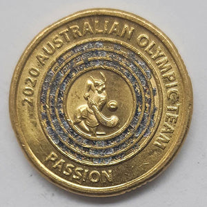 2020 $2 Australian Tokyo Olympic coin-Passion