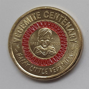 2023 $2 Australian coin-Vegemite Centenary-Happy Little Vegemites