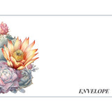 GREETING CARD Succulent 2