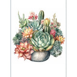 GREETING CARD Succulent 3