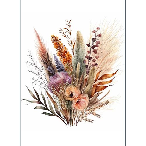 GREETING CARD Bouquet 6