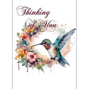 GREETING CARD Hummingbird 11