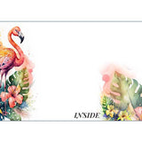GREETING CARD Flamingo