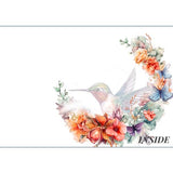 GREETING CARD Hummingbird 4