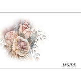 GREETING CARD Pampas Rose 2