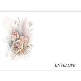 GREETING CARD Pampas Rose 2