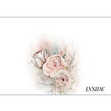 GREETING CARD Pampas Rose 6
