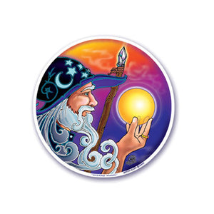 STICKER WINDOW WIZARD MAGIC