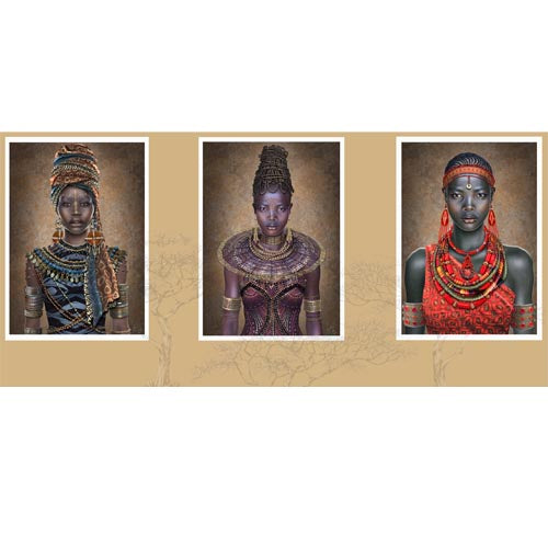 GREETING CARD TRI FOLD Women of Strength