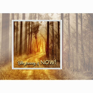 MAGNETIC INSPIRATIONS GREETING CARD The Journey is NOW