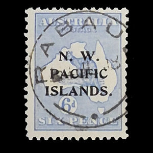 NORTH WEST PACIFIC ISLANDS 1915-16 6d ULTRAMARINE ROO  FU