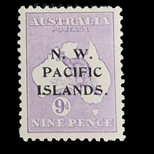 NORTH WEST PACIFIC ISLANDS 1915-16 9d VIOLET ROO  MNH