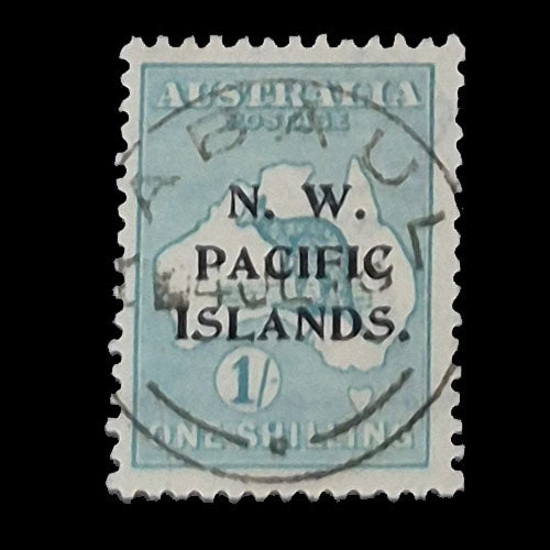 NORTH WEST PACIFIC ISLANDS 1915-16 1/- GREEN ROO  FU