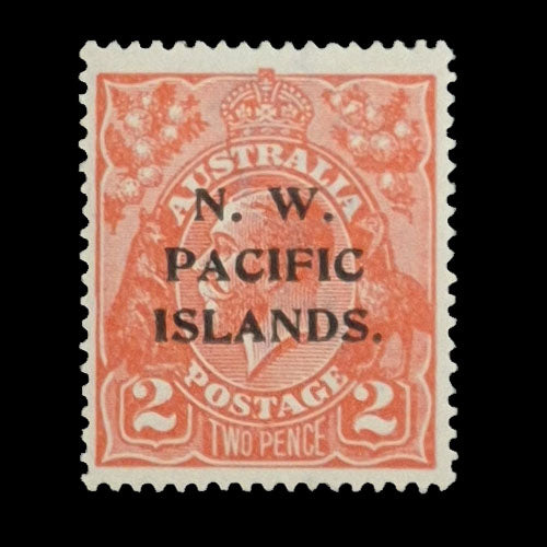 NORTH WEST PACIFIC ISLANDS 1921-22 2d RED KGV MNH