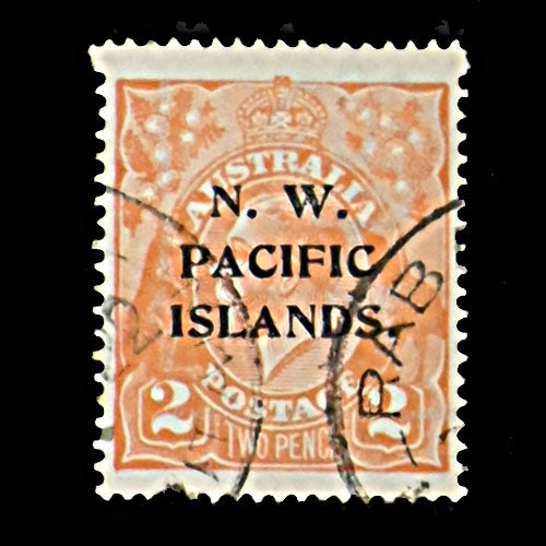 NORTH WEST PACIFIC ISLANDS 1921-22 2d ORANGE KGV FU