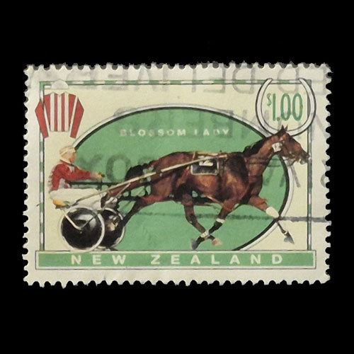 NEW ZEALAND 1996 $1.00 RACE HORSE GU