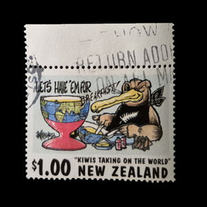 NEW ZEALAND 1997 $1.00 CARTOONS FU