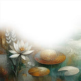 GREETING CARD Lotus River