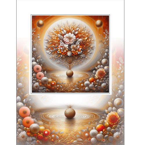 MAXI GREETING CARD Flowers of the Sun
