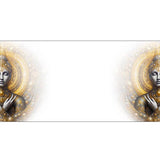 GREETING CARD The Face of Golden Serenity