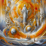 GREETING CARD Angel of the World