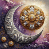 GREETING CARD Sun and Moon