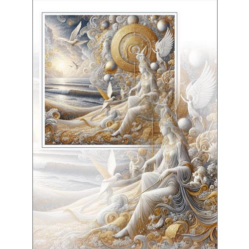 MAXI GREETING CARD Angel of the Sea