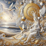 GREETING CARD Angel of the Seas